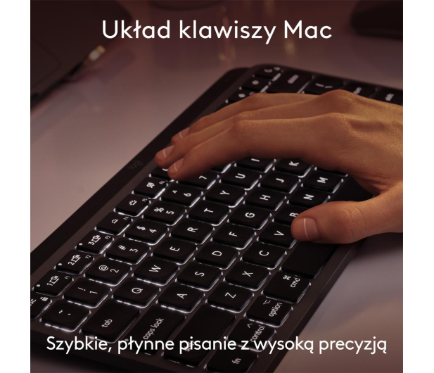 Logitech MX Keys Mini for Mac Grafit - 1261611 - zdjęcie 2